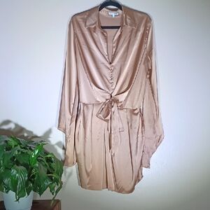 Fashion Nova Satin Dress